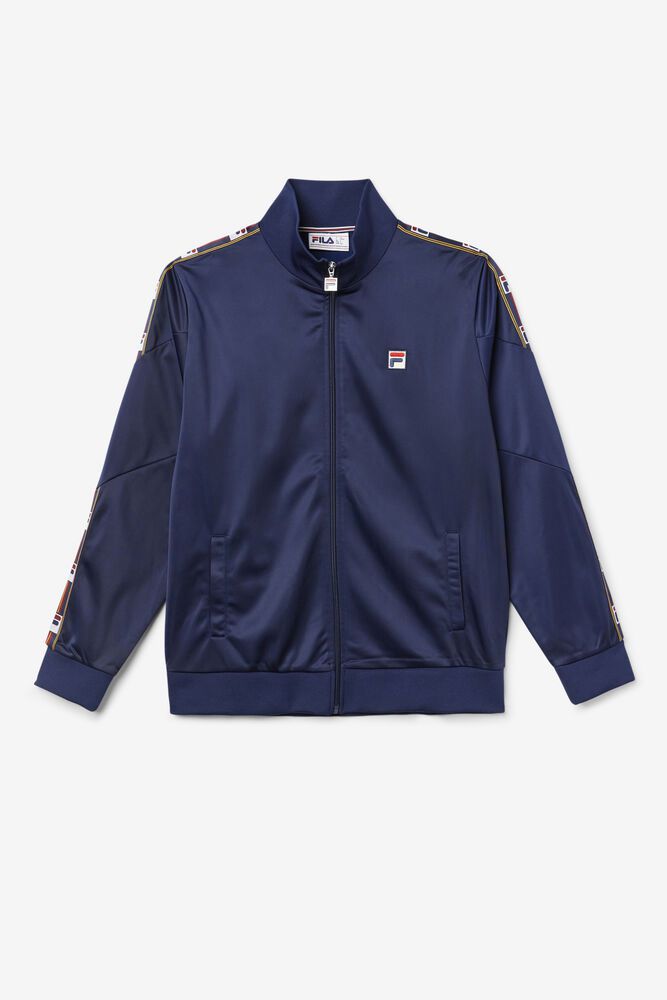 Fila Jakke Herre Marineblå Carson Track 324578-DRU